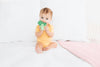 Baby and Toddler Teething Toy, Crinkle and Silicone Ring Broccoli