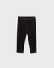 727 Toddler Girls Soft Velvet Leggings - Classic Black