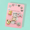 Trendy Sock Charms, Charm Pins for Socks, 5PC Set