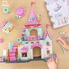 Builder Brick XL Set, Fairytale Dream Pink Castle (740 pcs)