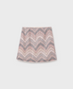 7903 Teen and Tween Girls Sequined Skirt - Blush Nude Pink