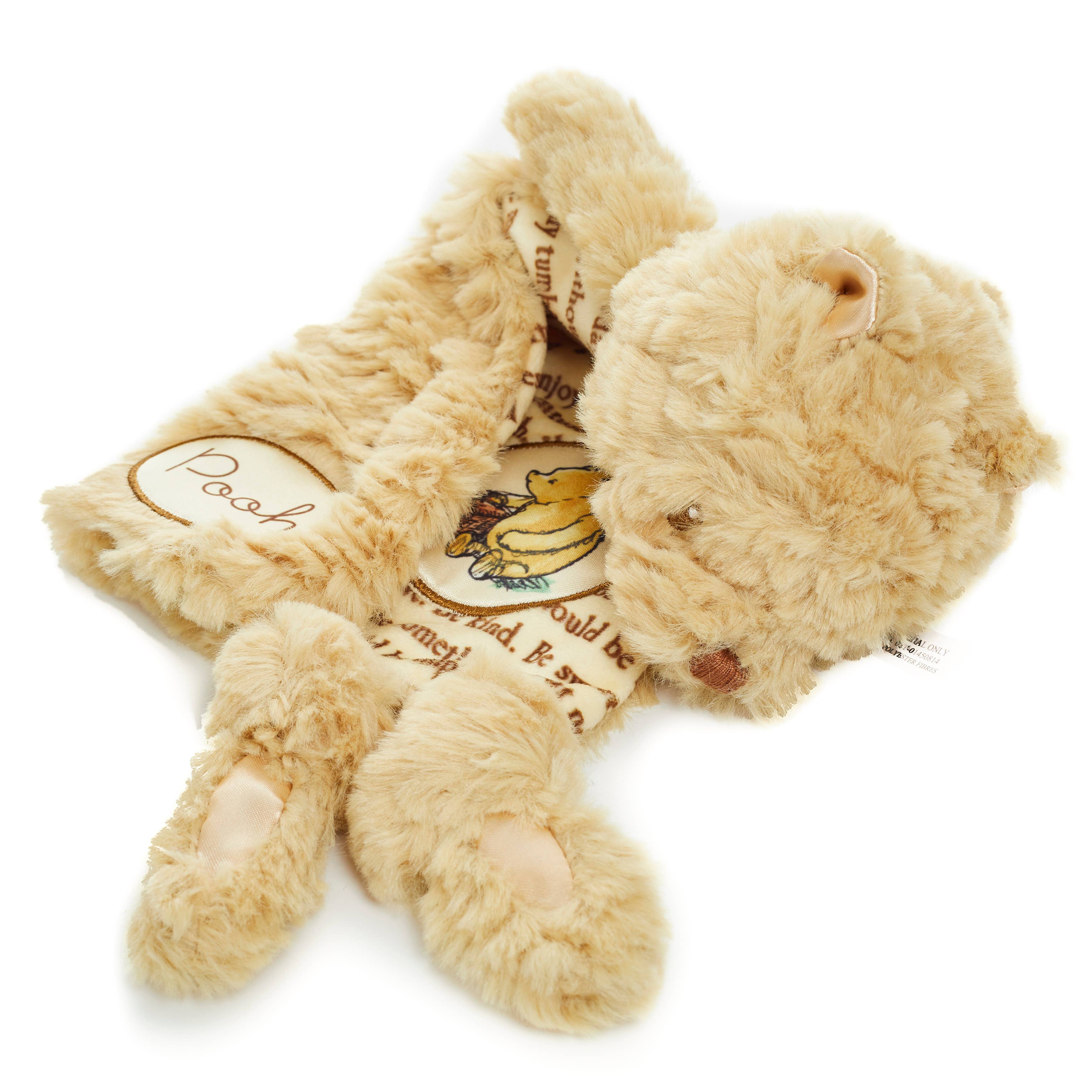 Disney - Classic Winnie the Pooh Lovie Plush Blankie