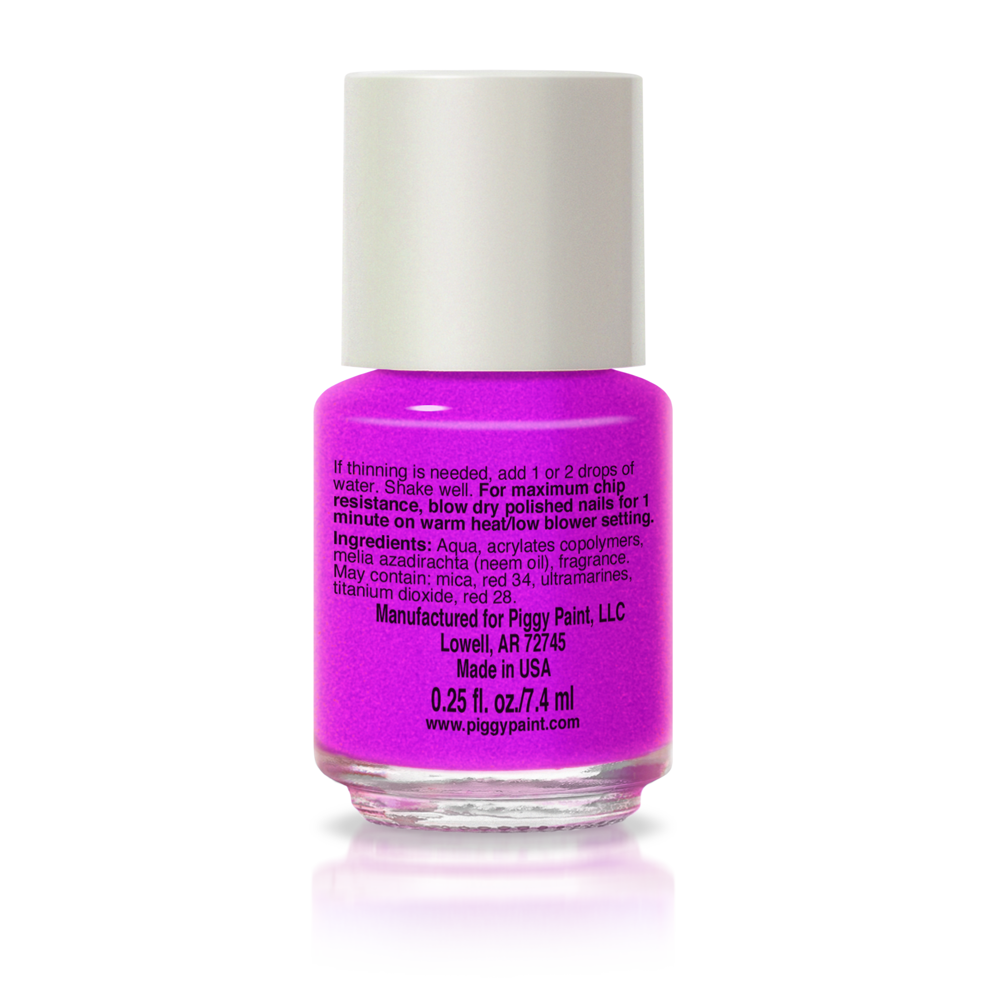 Piggy Paint Scented Non-toxic Kids Nail Polish 🍇- Grouchy Grape