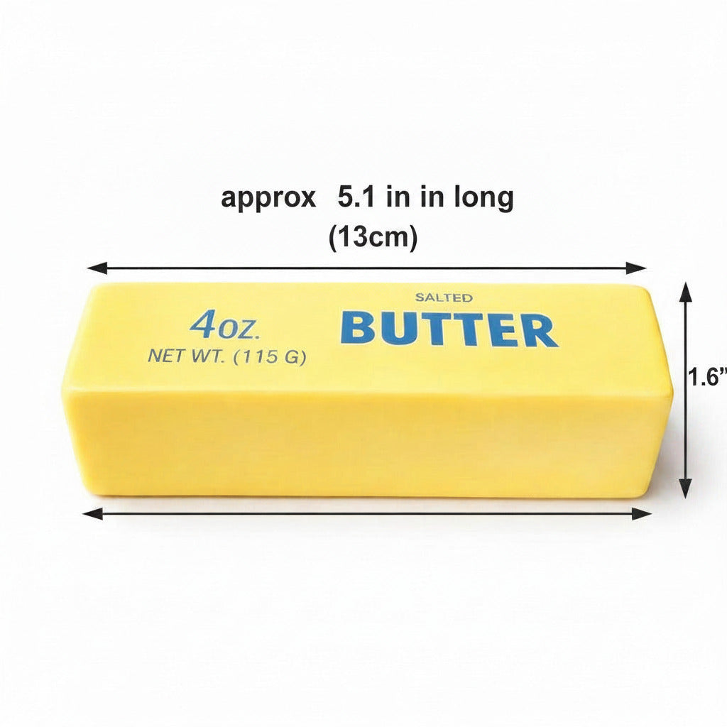 Slow Rise Squishy Sensory Toy - Butter Stick Shape Squeeze Stress Relief Toy