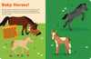 Board Book and Play Set - Pop Out Horses, 4yrs+