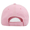 Pickleball Vintage Style Baseball Cap, Double Paddle Embroidered: Studded Pink, Maroon