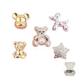 Trendy Sock Charms, Charm Pins for Socks, 5PC Set