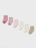 9707 Baby Eco Lenzing Viscose Socks, 2pr Roses