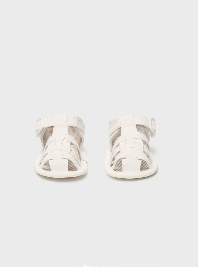 9738 Unisex Baby Strappy Sandals Natural