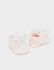 9739 Baby Girls Openwork Eyelet Lace 3D Butterfly Soft Soled Sneakers - Lt Pink