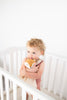 Organic Cotton Muslin Lovey Blanket, UNISEX Fox Snuggle