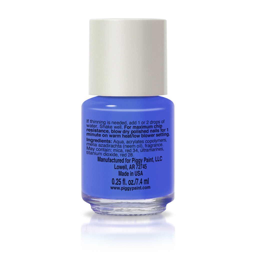 Piggy Paint Non-Toxic Kid-Safe Scented Nail Polish - Bossy Blueberry 🫐