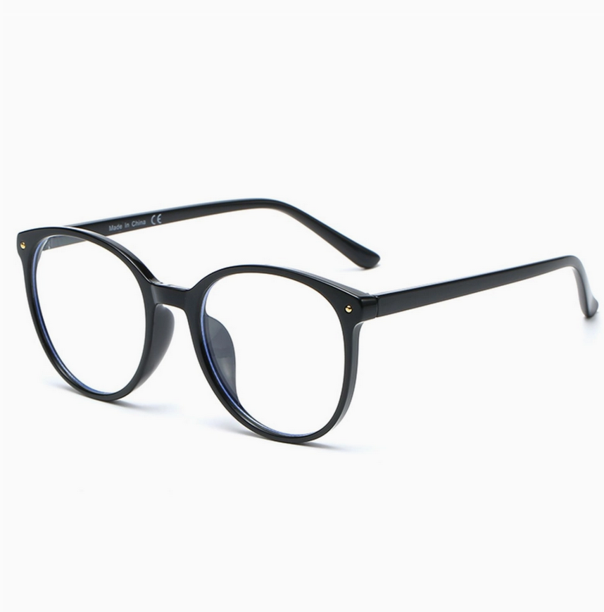 Blue Light Blocker Glasses, Non-Prescription, ADULT/JUNIOR, Round