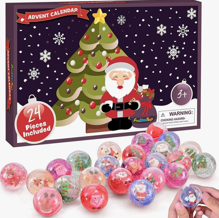 Advent Calendar 24 Days of Slime & Squishy Charms