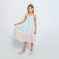 Joyous Cabana Dress, Paisley Lavender & Blue