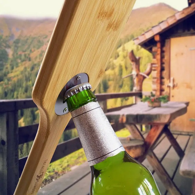 Totally Bamboo BBQ Scraper & Bottle Opener
