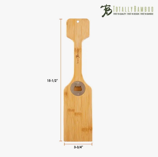 Totally Bamboo BBQ Scraper & Bottle Opener