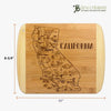 Totally Bamboo Slice of Life Cutting & Serving Board - California