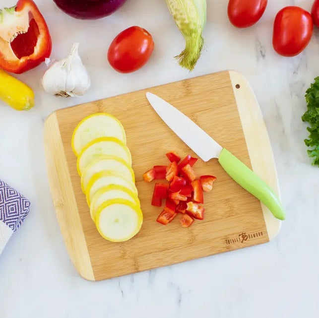 Totally Bamboo Slice of Life Cutting & Serving Board - California