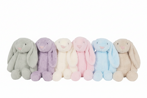 Bayou Bunnies - Plush Lop Ear Plush Bunny Stuffed Toy (CLICK FOR COLOR AND SIZE OPTIONS)
