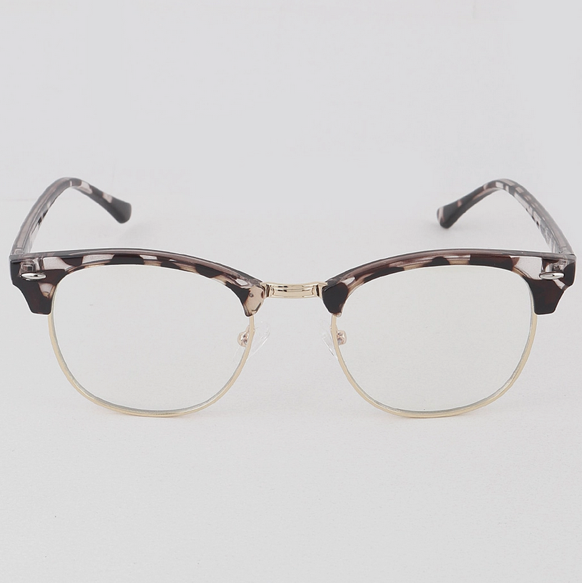Blue Light Blocker Glasses, Non-Prescription, ADULT/JUNIOR, Half Frame (CLICK FOR COLOR OPTIONS)