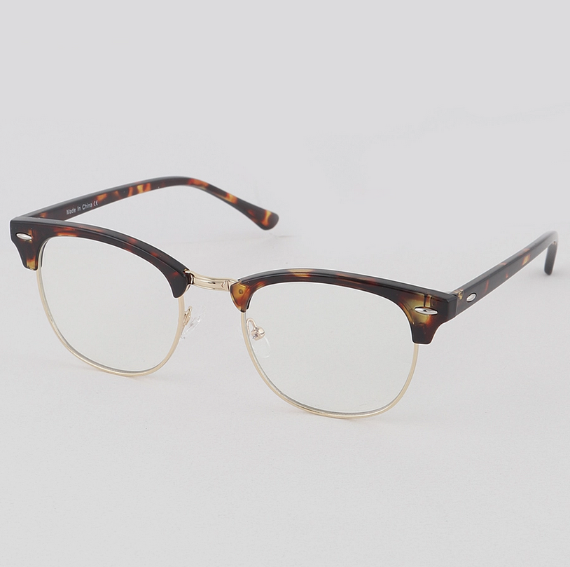 Blue Light Blocker Glasses, Non-Prescription, ADULT/JUNIOR, Half Frame (CLICK FOR COLOR OPTIONS)