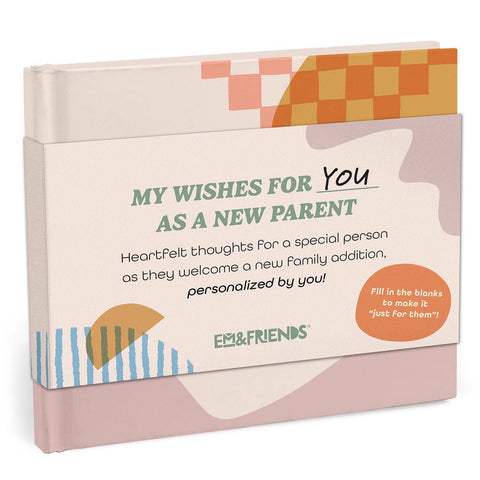 Book - Keepsake Gift, My Wishes for You as a New Parent Fill-in Books