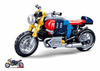 Builder Bricks - Colorful Motorcycle Building Brick Kit 8 years to 12 years
