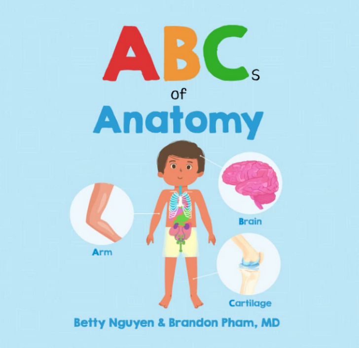 Children's Book: ABCs of Anatomy for Kids, 2-12Y, Paperback