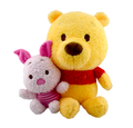 Disney Winnie the Pooh - Pooh and Piglet Best Friends Cuteeze Sensory Plush