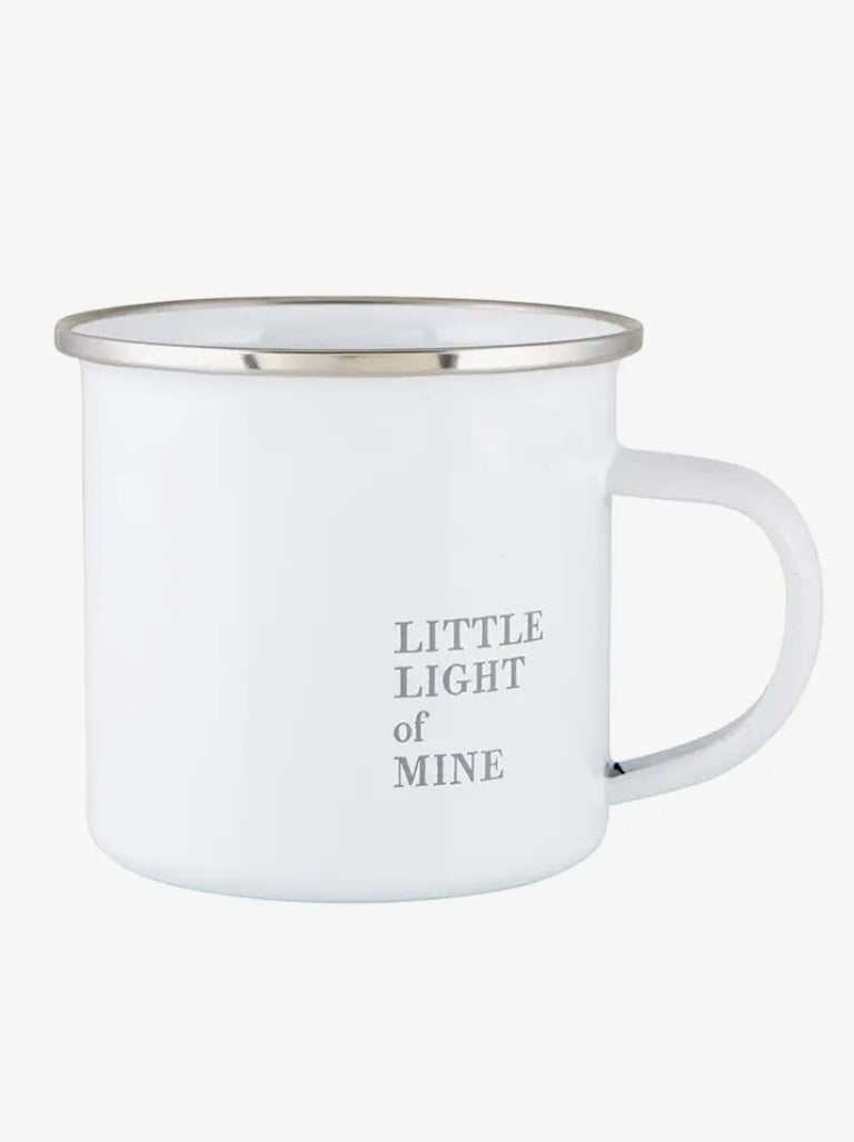 Enamel & Stainless Keepsake Mug - Little Light of Mine