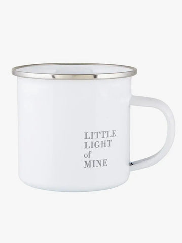 Enamel & Stainless Keepsake Mug - Little Light of Mine