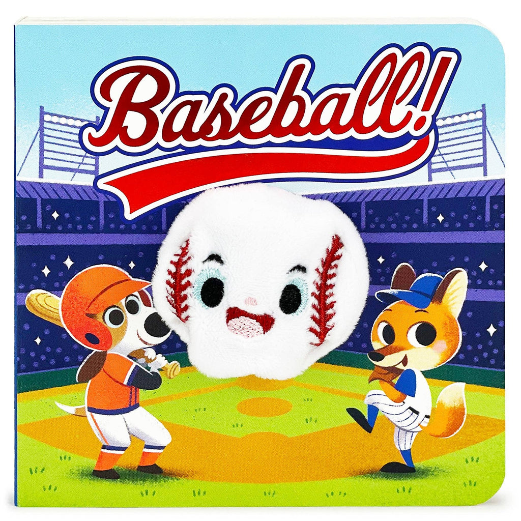 Finger Puppet Board Book - Interactive Baseball