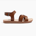 Freshly Picked, Genuine Leather Sandals, Saybrook II, Cognac Brown