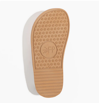 Freshly Picked, Genuine Leather Sandals, Unisex, Malibu II, Platinum Matte Lt Gold