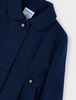 4440 Mini Girls Classic Formal Dress Coat Navy Blue