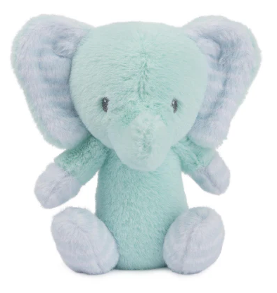 Gund Plush 5" Mini Rattle Toy - Baby Elephant