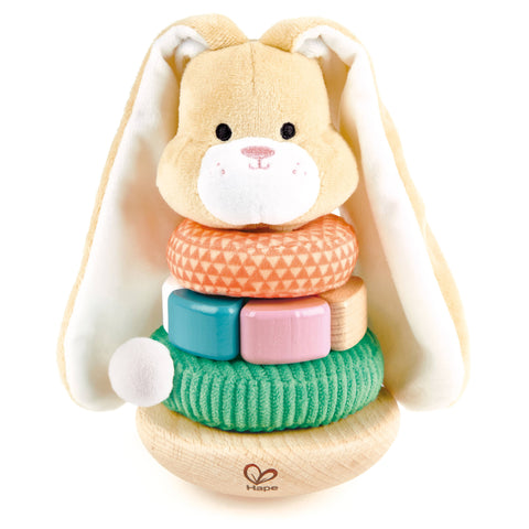 Hape Germany - Bunny Stacker Sensory Toy