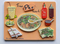 Wooden Food Play Set Chunky Puzzle - Vietnamese Pho Noodle Soup