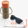 Kye Kids 2-7 Yrs Sunglasses, Flexible Frames, Classic Wayfarer, Black Bear