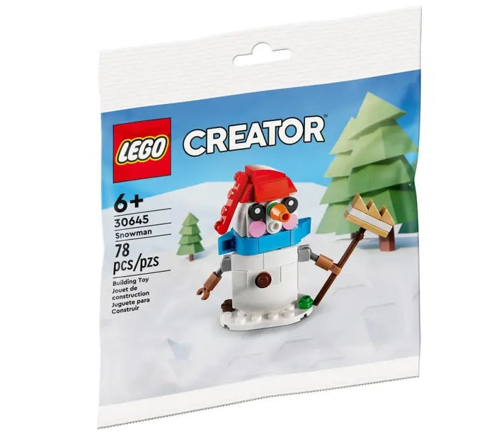 LEGO Creator, Mini Snowman Kit, 6yr+