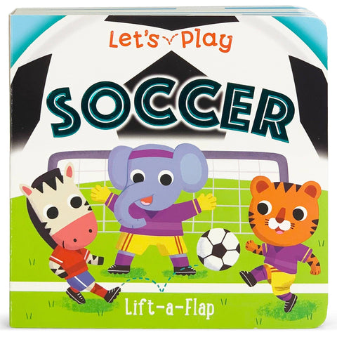 Lift-the-Flap Board Book, Let's Play Soccer