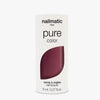 Nailmatic Made in France - Plant Based Non-Toxic Nail Polish - Misha Brown Tone Red