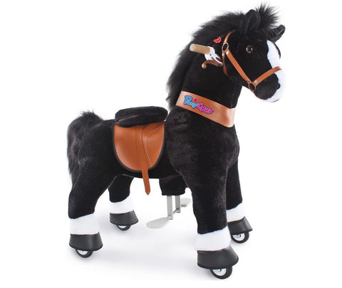 PonyCycle Ride On Toy Horse - Black Pony