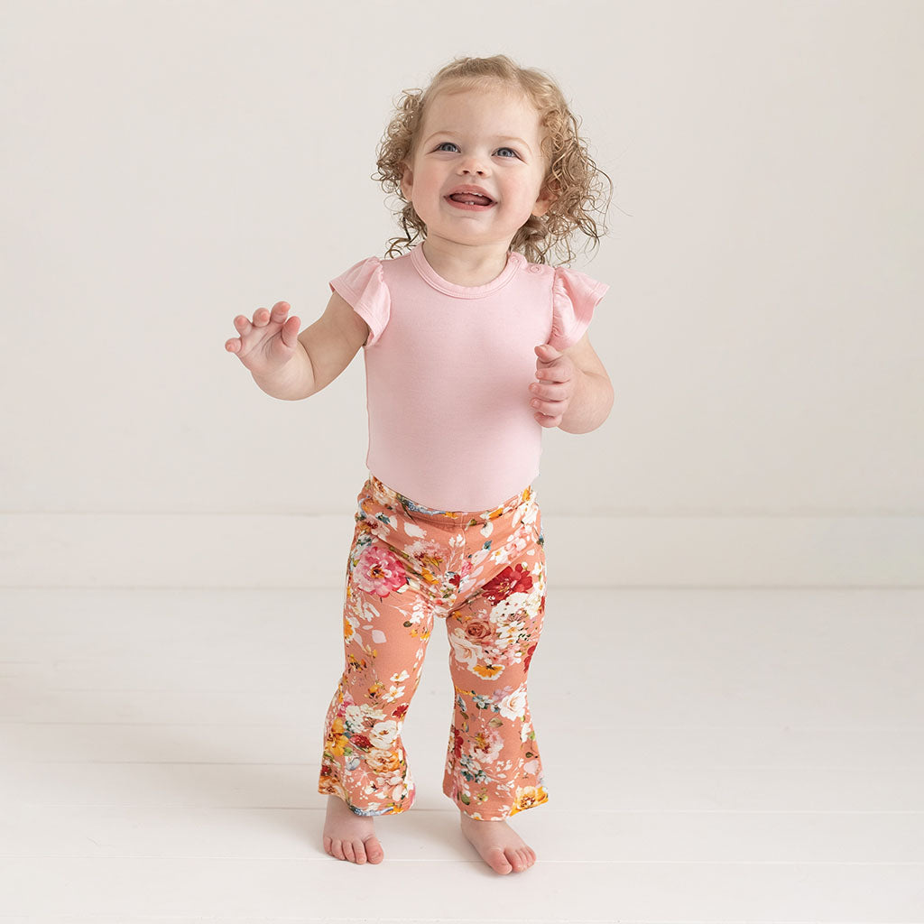 Baby Girl Jumping Beans® Graphic Bodysuit, Leggings & Headband Set