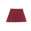 Posh Peanut Bamboo Tiered Ruffle Skirt - Burgundy Rose