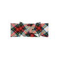 Posh Peanut Bamboo Luxe Bow Headwrap Headband - Marqui Classic Holiday Plaid