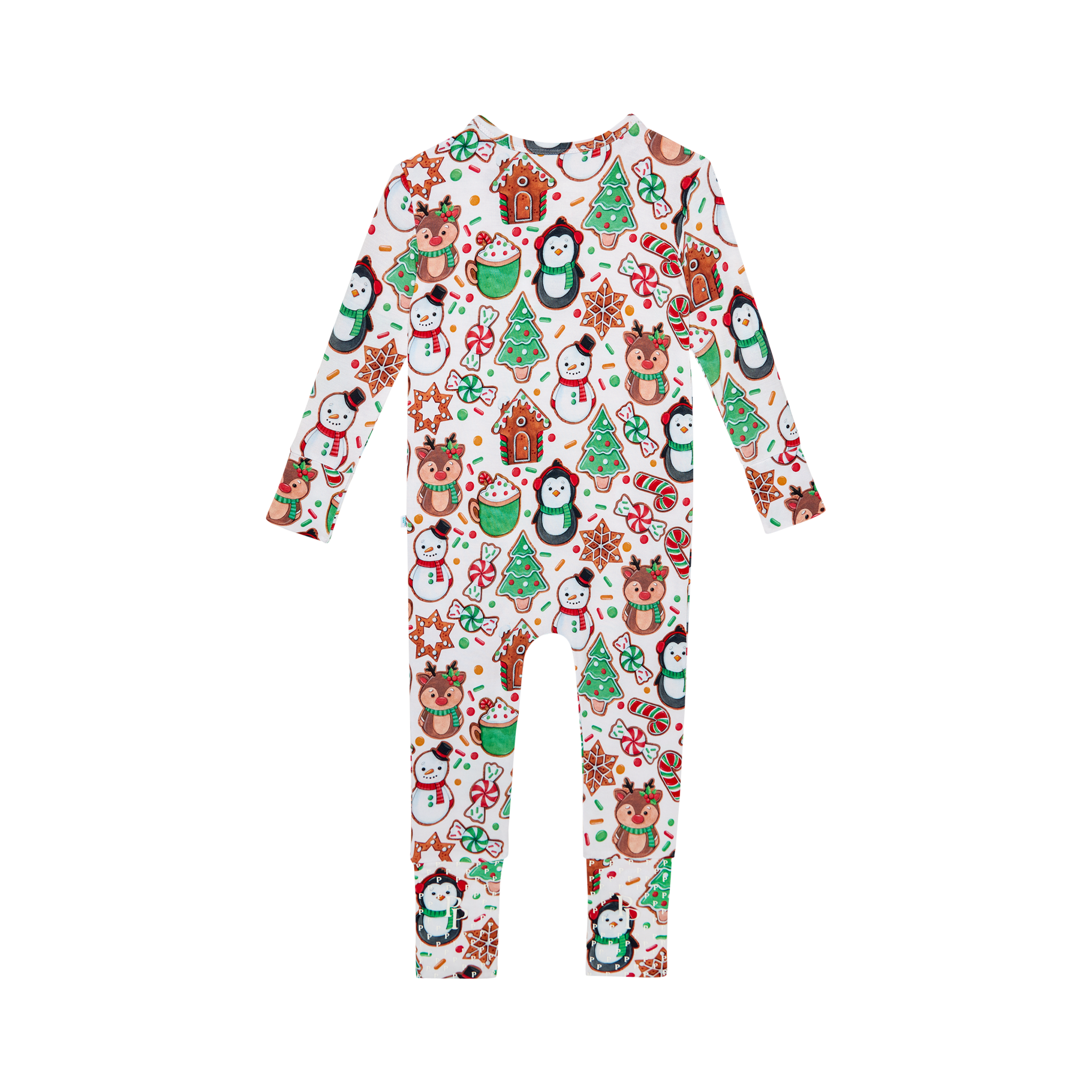 Posh Peanut Bamboo Convertible Zippered One Piece UNISEX - Cookie Medley