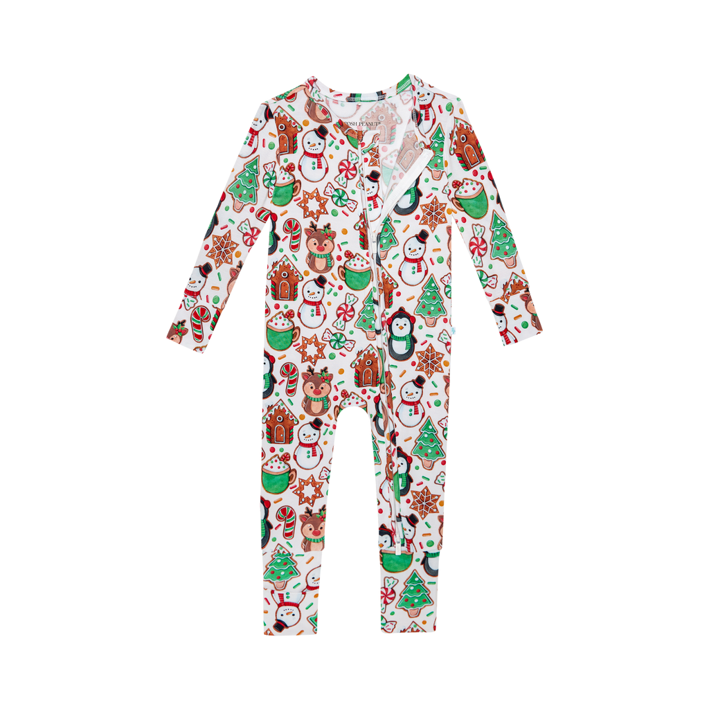 Posh Peanut Bamboo Convertible Zippered One Piece UNISEX - Cookie Medley