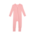 Posh Peanut Bamboo Convertible Zippered Onepiece Romper -  Autumn Blush Pink